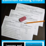 Business Communication Common Writing Errors Warm Up Homework Or