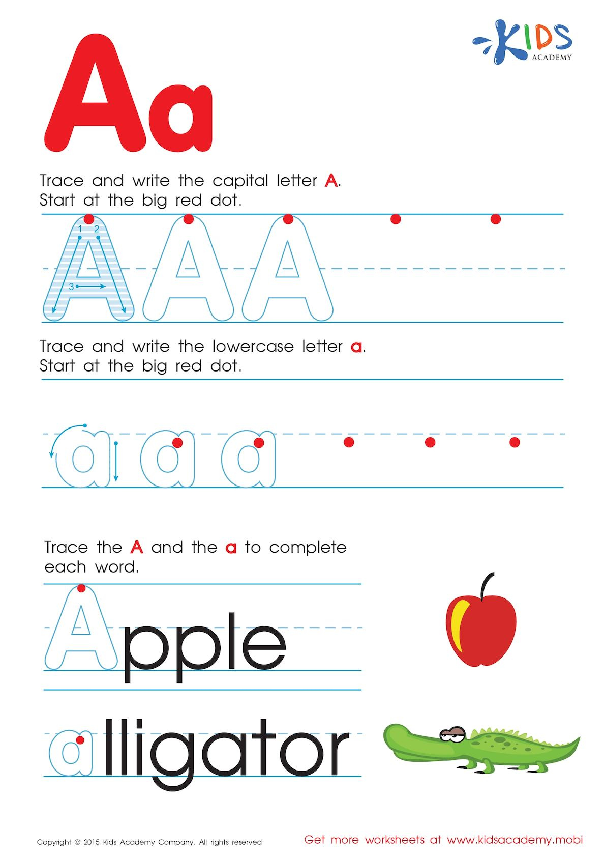Calam o Free Alphabet Worksheets For Kids A Z