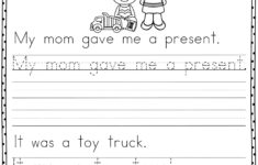 Christmas Handwriting Practice Handwriting Practice Kindergarten