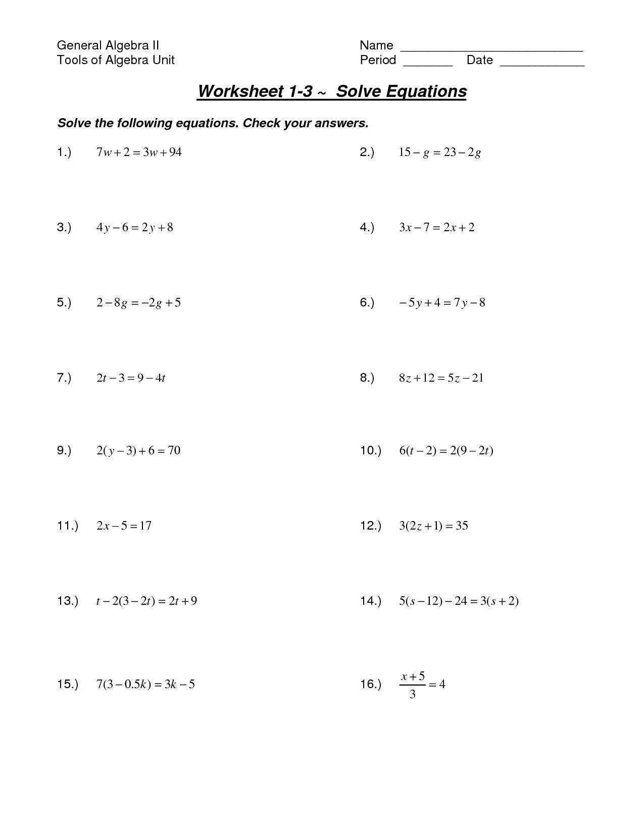 writing-equations-with-variables-on-both-sides-worksheet-answers