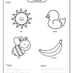 Color Yellow Printable Color Trace And Write Color Worksheets For