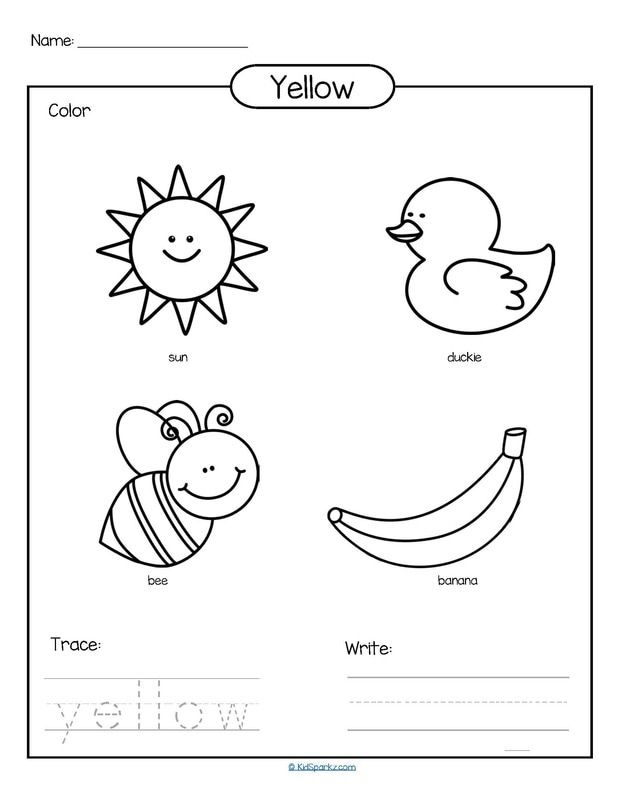 Coloring And Writing Worksheets