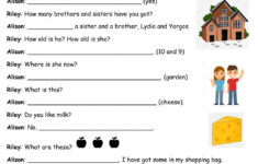 Complete The Dialogue Online Worksheet