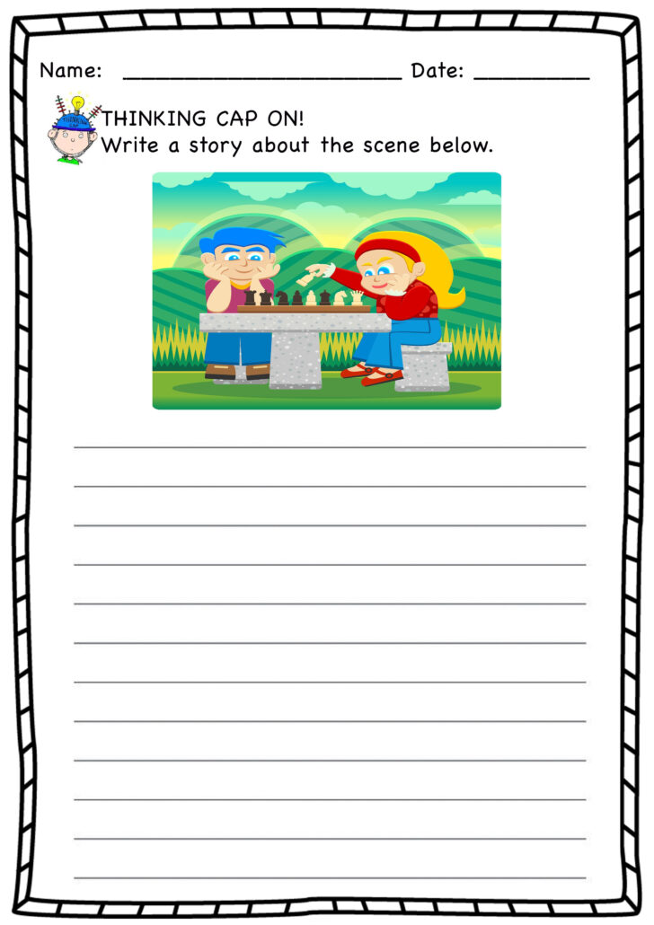 Picture Writing Worksheet