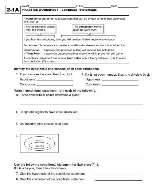 Conditional Statements Worksheet In 2020 Worksheets Practices 