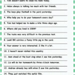 Correct The Mistakes Worksheet Free ESL Printable Worksheets Made By