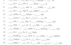 Counting Atoms Worksheet Answers