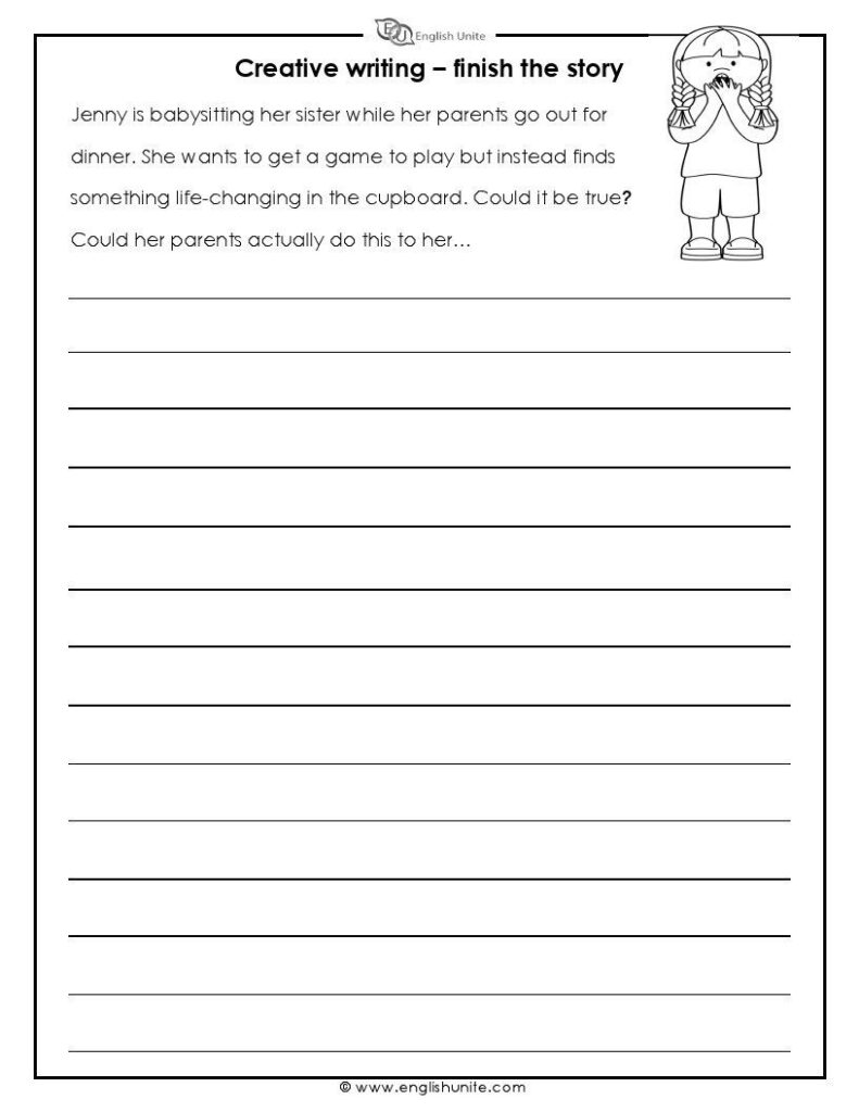 Creative Writing Topics For Grade 3 Worksheet | Writing Worksheets