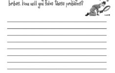 Creative Writing Worksheets For Adults