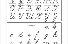 Cursive Alphabet Download AlphabetWorksheetsFree