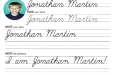 Cursive Alphabet Name AlphabetWorksheetsFree