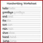 Cursive Handwriting Worksheets Free Printable Cursive Writing