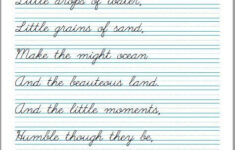 Cursive Sentences Worksheets Printable 50 Cursive Writing Worksheets