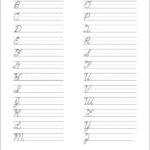 Cursive Worksheets For Adults Resultinfos By A To Z Handwriting Works