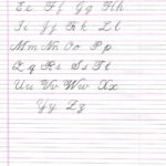 Cursive Writing A To Z Worksheets Download Printable Cursive Alphabet