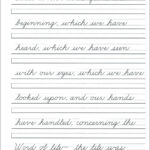 Cursive Writing Tracing Worksheets Pdf Name Tracing Generator Free