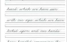 Cursive Writing Tracing Worksheets Pdf Name Tracing Generator Free