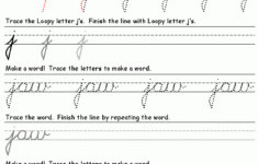 Cursive Writing Worksheet Writing Worksheets Cursive Writing