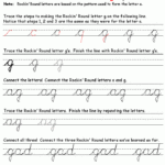 Cursive Writing Worksheets