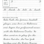 Cursive Writing Worksheets For Adults Pdf And English Cursive