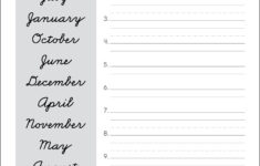 Days Months Free Printables Universal Publishing Blog
