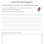 Descriptive Writing Worksheets For Grade 5 Kind Worksheets