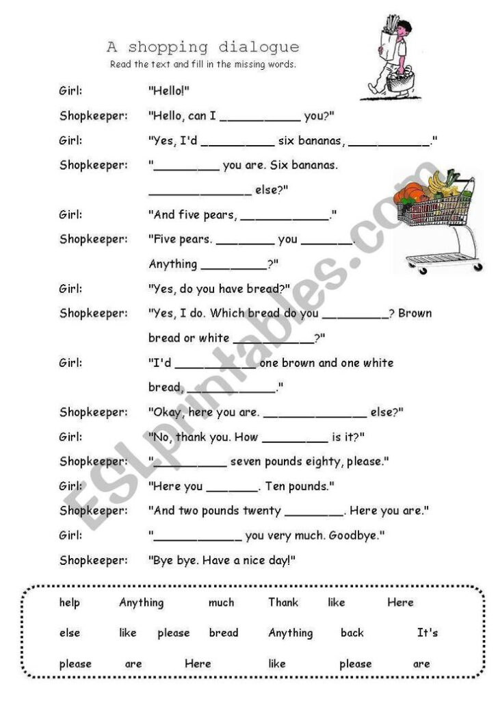 3rd Grade Dialogue Writing Worksheets