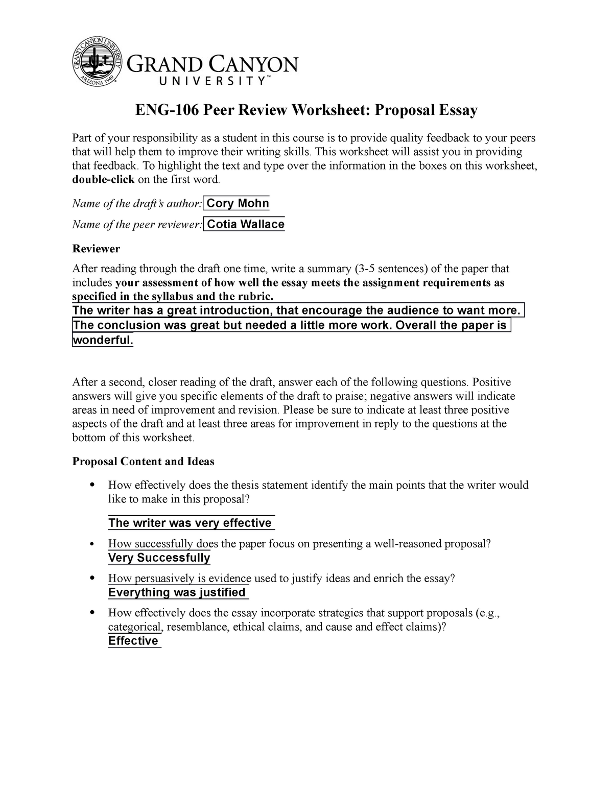 Peer Review Writing Worksheet Writing Worksheets