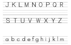 English Alphabet Worksheet For Kindergarten Activity Shelter