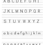 English Alphabet Worksheet For Kindergarten Activity Shelter