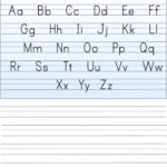 English Alphabet Worksheet For Kindergarten Alphabet Writing