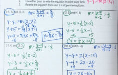 Equations Of Lines INB Pages Mrs E Teaches Math