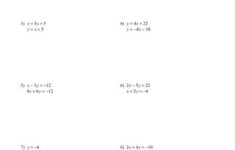 Equations With 2 Variables Worksheets Worksheets Master