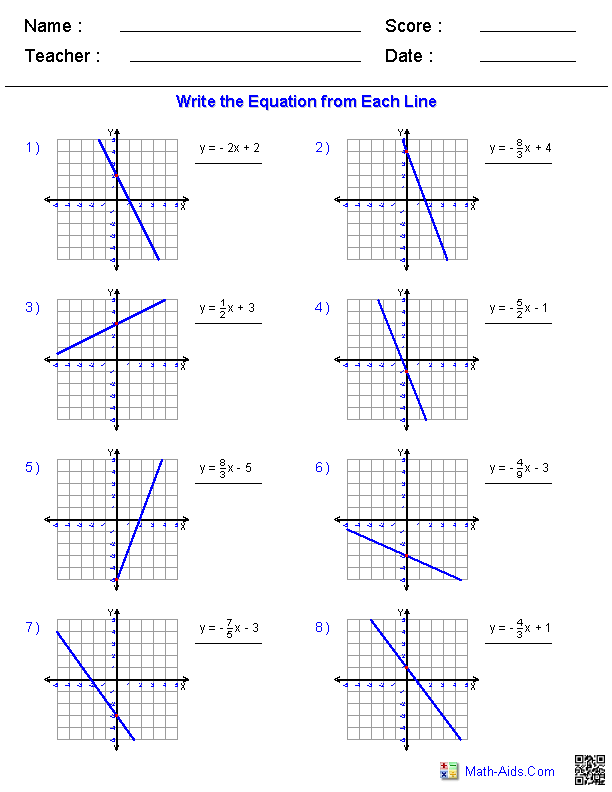 Evaluating Linear Functions Worksheet Answer Key Thekidsworksheet