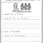 Fall Handwriting Practice Handwriting Worksheets For Kindergarten