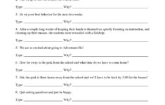 Four Types Of Sentences Worksheet Preview