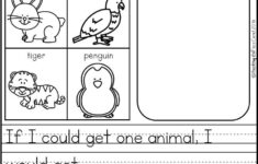 FREE 10 Kindergarten Writing Prompts With 2 Option A Total Of 20FREE