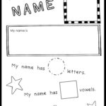 Free All About My Name Printable For Preschool Pre K Or Kindergarten