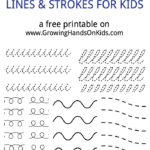 FREE Cursive Pre Writing Printable Free Homeschool Deals