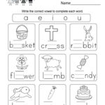 Free Esl Pdf Kindergarten Phonics Worksheets Google Search