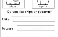 Free Opinion Worksheet Writing For Elementary Writing Worksheets