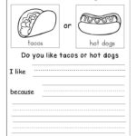 Free Opinion Writing Printable Kindermomma Third Grade Writing