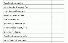 Free Place Value Worksheets Reading And Writing 3 Digit Numbers