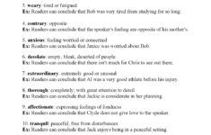 Free Printable 5Th Grade Context Clues Worksheets Free Printable