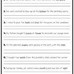 Free Printable 6th Grade Writing Worksheets Learning How To Read