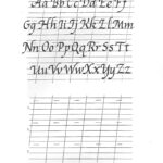 Free Printable Calligraphy Alphabet Practice Sheets Calligraphy