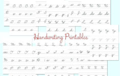 Free Printable Left Handed Worksheets