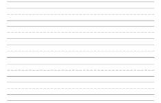 Free Printable Lined Paper Handwriting Paper Template Paper Trail