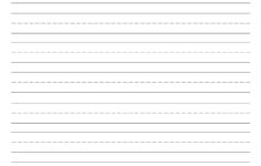 Free Printable Lined Paper Handwriting Paper Template Paper Trail