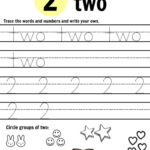 Free Printable Number Worksheets 1 9 My Mommy Style